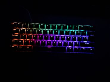 ipad klaviatura: Gaming mexaniki klaviatura (RGB) *Red switch *20 rəng modu