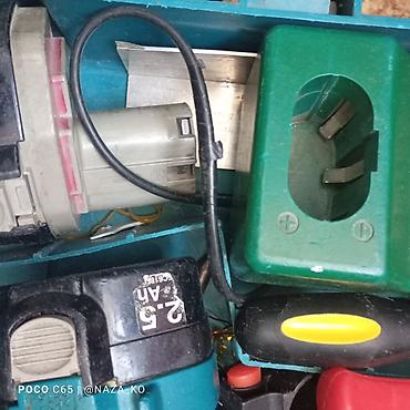 Наборы электроинструментов: 1) Дисковая пила KEN - Сетевая, корпус красный 2) Лобзик DWT STS06-85 — 22