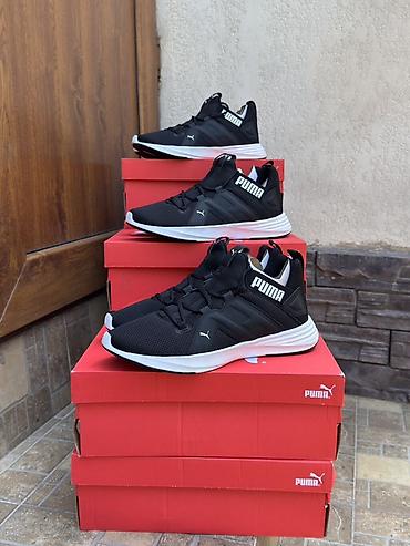 Мужские кроссовки, 41, 42, 43, Puma, Новый, цвет - Черный, Платная доставка, Самовывоз