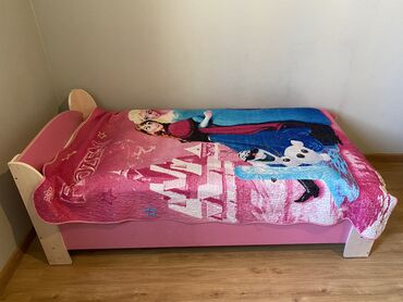 мебель для детских садов: Односпальная Кровать, Б/у