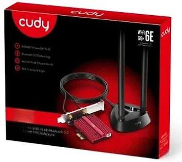 Modemi, ruteri i mrežni uređaji: Cudy AX5400 Wi‑Fi 6E + Bluetooth 5.2 PCIe adapter za desktop računare — 21