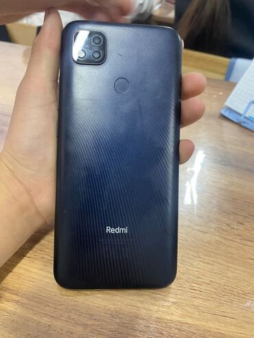 купить бу кондиционер в бишкеке: Redmi, Redmi 9C, Б/у, 64 ГБ, цвет - Черный