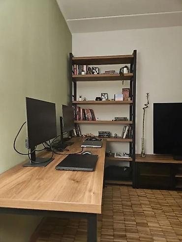 bež sofa: LUX S RADNI STO ZA DVE OSOBE IZRADA PO MERI | Kontakt telefon — 6