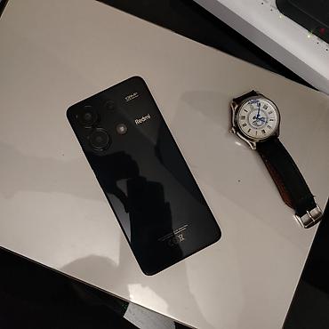 Redmi: Redmi, Redmi Note 13, Б/у, 128 ГБ, цвет - Черный, 2 SIM — 1