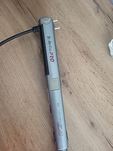 optimal electronics epilyator: BaBylissPRO saç düzləndiricisi - Model üzərində: EP Technology 5.0 — 2