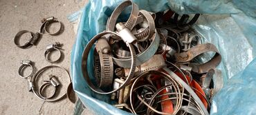 Другие товары для дома и сада: Продаю! щеколды СССР насос для сада, хомуты Европа (3кг) — 9