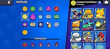 estel sumqayit: Məhsul: Brawl Stars hesabında geniş kostyum/kataloq kolleksiyası — 2