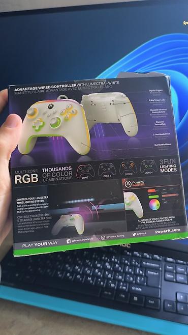 Видео оюндар жана приставкалар: 🟢Продаю проводной геймпад PowerA lumectra™ для Xbox series/ Xbox one/ — 4