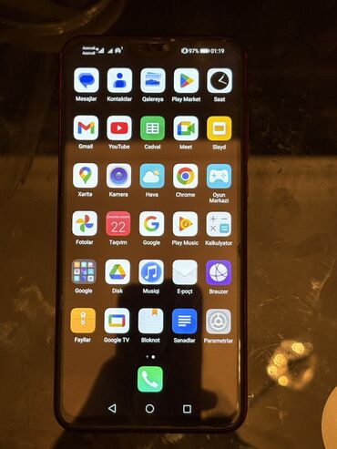 Honor 8X, 64 GB, rəng - Qırmızı, Barmaq izi, Face ID, Sensor