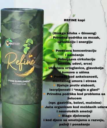 Suplementi: Refine kapi – prirodni dodatak ishrani na bazi ginka bilobe - Podrška — 9