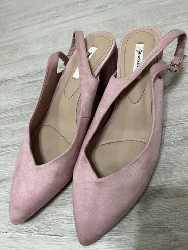 обувь зима: Туфли 38, цвет - Розовый