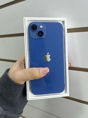 aiphone 11: IPhone 13, Б/у, 128 ГБ, Синий, Коробка, 79 % — 5