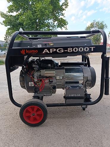 куплю приборы: Бензиновый генератор Kumo APG-8000T - Мощность: до 8 кВА (указано на — 3