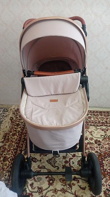 uşağ arabaları: Uşaq arabası – Kidilo, pastel çəhrayı/bej rəng palitrası — 3