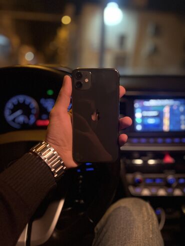 iphone x islenmis: IPhone 11, 64 GB, Qara, Face ID