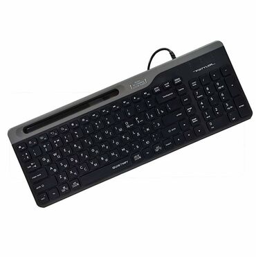 Клавиатуры: Клавиатура, A4Tech, Мембранная, Проводное подключение, Размер: 80% — 14