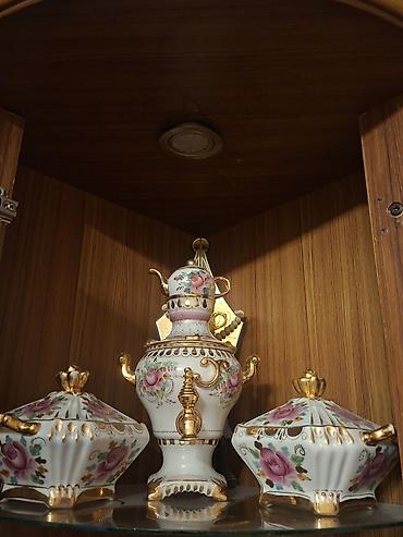 Çay dəsti, Farfor