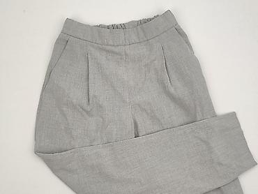 czarne cargo pull and bear: PULL&BEAR, Spodnie materiałowe damskie, rozmiar S — 1