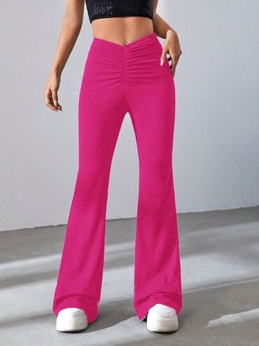 Pantalone: L (EU 40), Visok struk, Zvoncare — 22