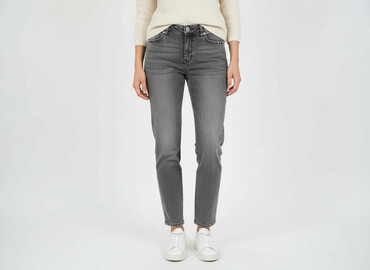 dżinsy czarne damskie: Denim, Jeans for women, size M