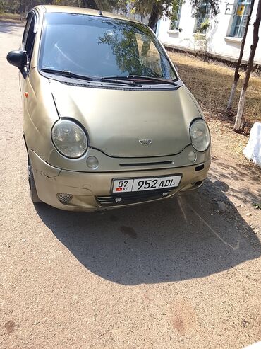 меняю дом на машину: Daewoo Matiz, хэтчбек 5 дв., золотистый цвет. Компактный городской