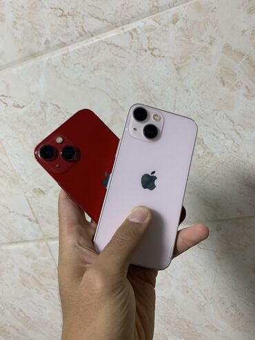 поко х6 про 12256: IPhone 13 mini, Жаңы, 128 ГБ, Заряддоочу түзүлүш, Коргоочу айнек, Каптама