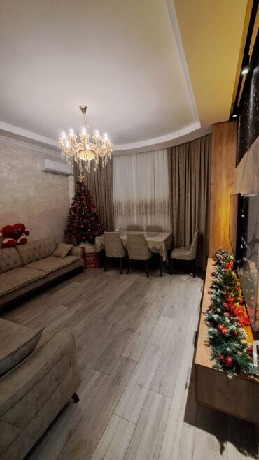 Yeni tikili: Bakıxanov qəs., 3 otaqlı, Yeni tikili, m. Qara Qarayev, 75 kv. m — 2