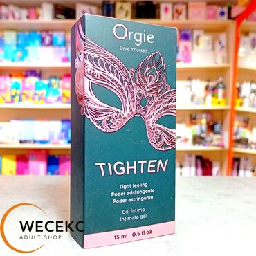 фуяньцзин гель: Сужающий гель Orgie Tighten Gel, 15 мл. Созданный на основе