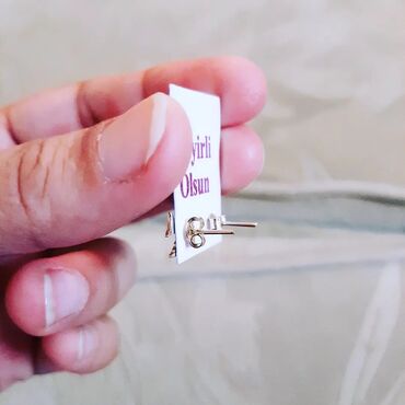 Sırğalar: Sırğa, Sarı qızıl, 585 Əyar, 143 g — 9