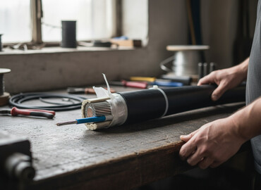 дамашный телефон: АВВГ кабель, 240 мм