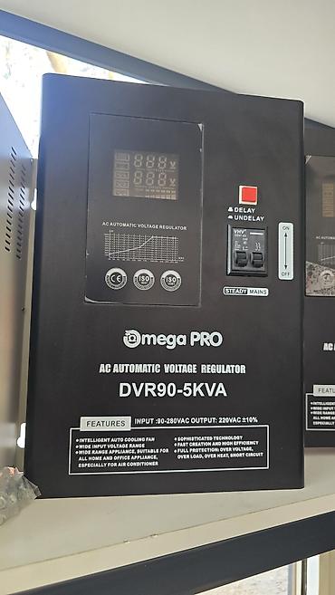 Ички жасалга: Стабилизатор напряжения Omega PRO DVR90-5KVA (AC Automatic Voltage — 1