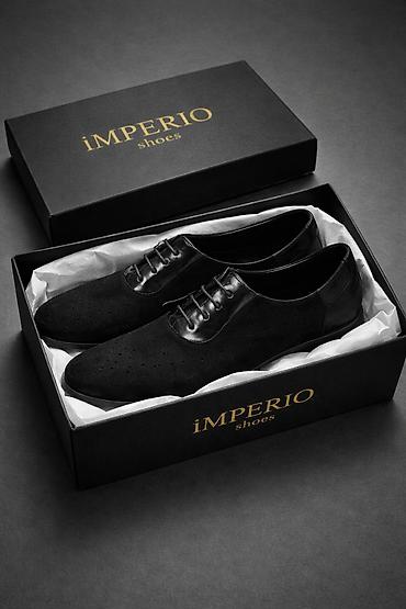 sabo 40: IMPERIO Shoes – klassik kişilər üçün ayaqqabı - Material: təbii dəri — 1