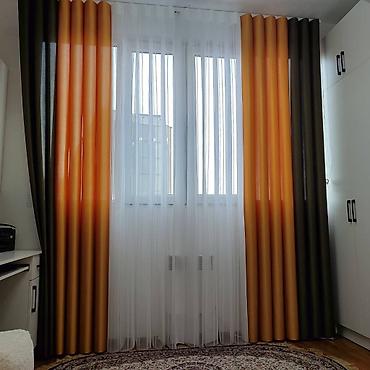 Шторы и занавески: Комплект штор, С тюлем в комплекте, Изготовление на заказ, Новый, Для балкона, Для беседки, Для зала — 13