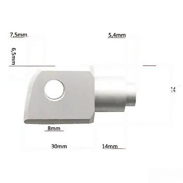 metar: Aluminijumski adapteri za gas sajlu motocikla – set 2 nastavka Opis — 2