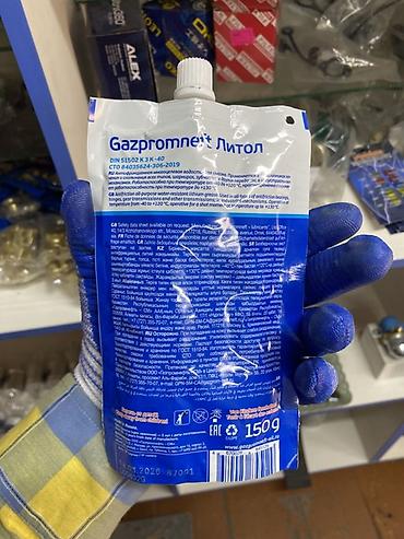 литиевая смазка: Gazpromneft Литол, пластичная литиевая смазка, 150 г (дой-пак с — 2