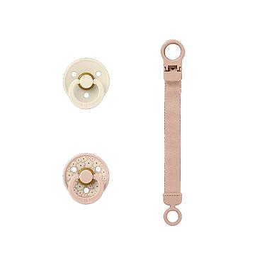 maxi leto: BIBS set varalica i vezica 0–6 Blush Šifra proizvoda: 7200 Opis: - — 1