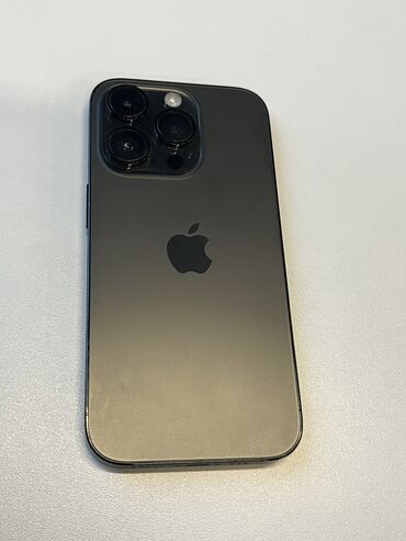 14 pro maxs: IPhone 14 Pro, 256 GB, Qara, Face ID, Simsiz şarj, Sənədlərlə