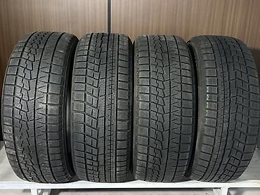 Шины 225 / 55 / R 17, Зима, Б/у, Комплект, Легковые, Yokohama