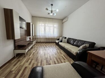 квартира ош долгосрочные: 3 бөлмө, 67 кв. м, 105-серия, 2 кабат, Эски ремонт