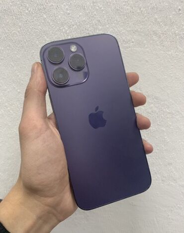 обмен айфон на машину: IPhone 14 Pro, Deep Purple