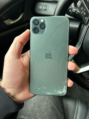 iphone 11 pro ref: IPhone 11 Pro, 64 GB, Matte Midnight Green, Face ID