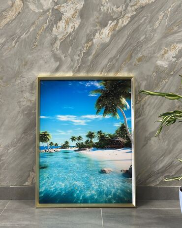 Şəkillər, tablolar: Üzəri epoksid boya ilə örtülmüş, canlı və parlaq görünüşə sahib olan — 32