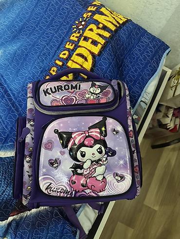 məktəbli çantalar: Kuromi 1-ci və 4-cü qiz uşaqı üçün məktəb çantası - Rəng — 3