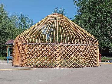 Аренда юрт: Аренда юрты, Каркас Деревянный, 85 баш, Казан, Посуда, С полом — 4