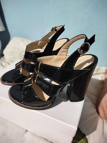 Босоножки, сандалии, шлепанцы: Босоножки, 35, Valentino, Новый, цвет - Черный, Самовывоз — 2