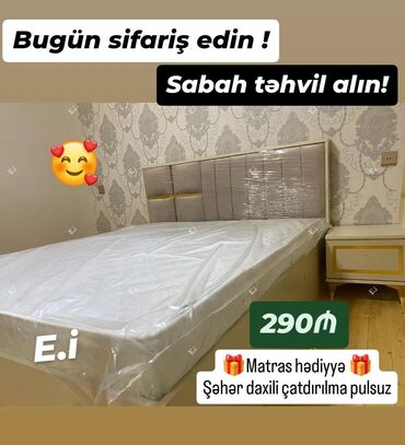 Çarpayılar: Yeni, İkinəfərlik çarpayı, Matras ilə