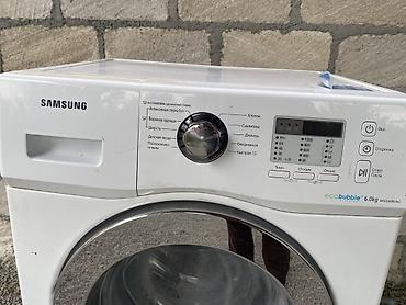 avto maqnitolalar: Samsung paltaryuyan maşın – EcoBubble, 6 kq, ön yükləməli (model — 4