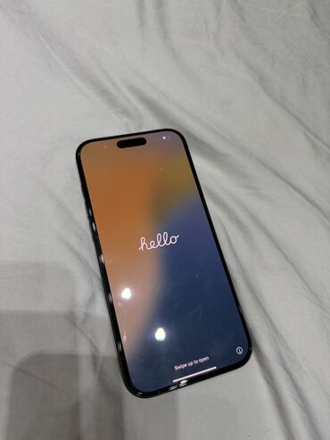 айфон 13 про буу: IPhone 16 Pro Max, Колдонулган, 256 ГБ, Black Titanium, Коргоочу айнек, Каптама, Кабель, 100 %