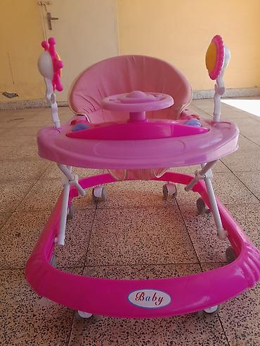 пенни борд купить: Uşaq gəzdirəcəyi (baby walker) – çəhrayı rəng - Geniş, sabit plastik — 1