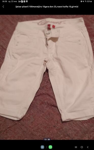 Şortlar: ШОРТИКИ ДОЯ ВЗРОСЛЫХ ПО 5 МАНАТ КАК НОВЫЕ, ДЕТСКИЕ ОДЕЖДА ПО 1 — 7